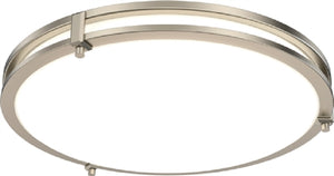 Lithonia FMSATL 16IN RD SWW5 90CRI 120 MB 16" LED Round Decorative Flush Mount, Selectable CCT 2700K/3000K/3500K/4000K/5000K,90 CRI, 120V, Matte Black