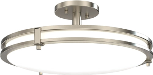 Lithonia FMSFSATL 16IN RD SWW5 90CRI 120 BZA 16" LED Round Decorative Semi-Flush Mount, Selectable CCT 2700K/3000K/3500K/4000K/5000K,90 CRI, 120V, Antique Bronze