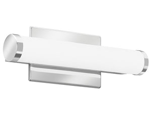 Lithonia FMVCCL 12IN MVOLT 40K 90CRI KR M6 Lithonia Contemporary Cylinder Vanity 9.5 Watt 650 Lumens 4000K Cool White 12" Length 90 CRI Chrome
