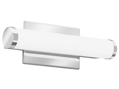 Lithonia FMVCCL 12IN MVOLT 40K 90CRI KR M6 Lithonia Contemporary Cylinder Vanity 9.5 Watt 650 Lumens 4000K Cool White 12" Length 90 CRI Chrome