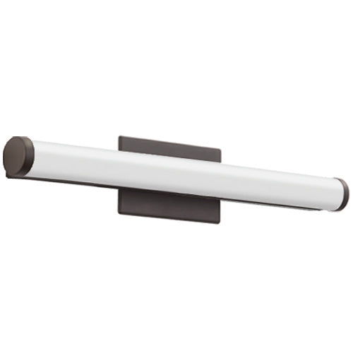 Lithonia FMVCCL 48IN MVOLT 30K 90CRI BN M4 Lithonia Contemporary Cylinder Vanity 34 Watt 2500 Lumens 3000K Warm White 48" Length 90 CRI Brushed Nickel