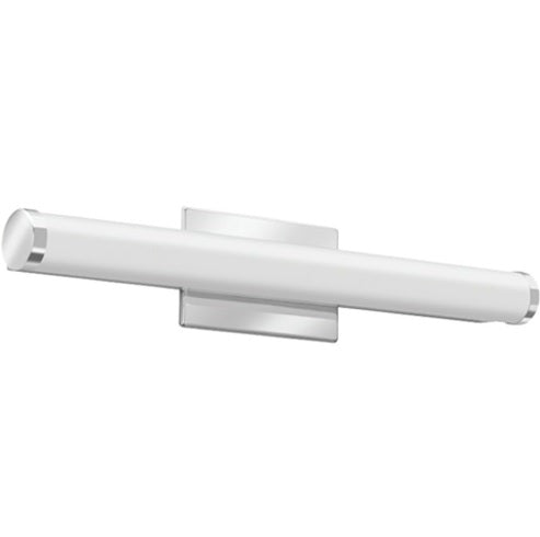 Lithonia FMVCCLS 24IN MVOLT 30K35K40K 90CRI KR M6 Lithonia Contemporary Cylinder Vanity 18 Watt 1300 Lumens 3000K, 3500K and 4000K Warm White 24" Length 90 CRI Chrome