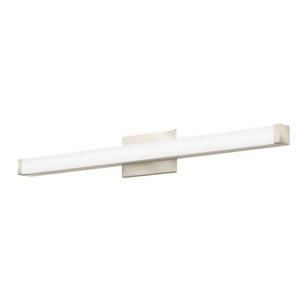 Lithonia FMVCSLS 24IN MVOLT 30K35K40K 90CRI BN M6 Contemporary Square Vanity 18W, 1500 Lumens 3000K, 3500K and 4000K, 24" Length, 90 CRI, Brushed Nickel