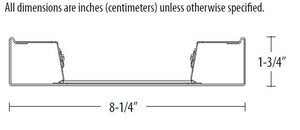 Lithonia GRD LLP 8FT MSL8 80CRI 30K ID1500LMF 80/20 MIN1 ZT 277 SCT F1/24A C210 8" Run LED Grad Linear Suspended Fixture, 8', 80 CRI, 3000K, 1500 LPF, Dim to 1%, 0-10V, 277V, Single Circuit, Univ Mounting Bracket, 24" Adjustable Suspension, White Finish
