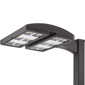 Lithonia HLA LED P2 40K T1S 347 RPA DWHXD High Lumen Area LED Light P2 Performance Package, 4000K Color, Type I Short Distribution, 347V, Round Pole Mounting, White
