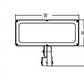 Lithonia HLF1 LED P3 40K VNSP 277 YKC62 PER DBLXD 295W High Lumen LED Floodlight, 5000K Color Temperature, Very Narrow Spot Distribution, 277V, Yoke with 16-3 SO Cord Mounting, NEMA Twist-Lock Receptacle, Black Finish