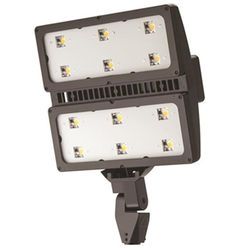 Lithonia HLF2 LED P2 30K MNFL MVOLT IS PER DDBXD 405W High Lumen LED Floodlight, P2 Performance Package, Medium Narrow Flood Distribution, 120-277V, Integral Slipfitter, Dark Bronze