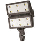 Lithonia HLF2 LED P6 30K WFL MVOLT IS DBLXD High Lumen LED Floodlight, P6 Performance Package, 3000K, Wide Flood Distribution, 120-277V, Integral Slipfitter, Black