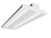 Lithonia IBH 15000LM L/LENS MD HVOLT OZ10 30K 70CRI WH 143W LED High Bay Light, 15000 Lumens, Less Lens, Medium Distribution, 347-480V, Osram, 0-10V Dimming, 3000K, 70 CRI, Gloss White Finish