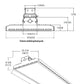 Lithonia IBHST 30000LM L/LENS MD MVOLT OZ10 50K 70CRI BSL20HV WH 272W Solid Top LED High Bay Light, 30000 Lumens, Less Lens, Medium Distribution, 120-277V, Osram, 0-10V Dimming, 5000K, 70 CRI, Battery Pack, Gloss White Finish