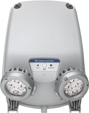 Lithonia INDL SP1100L UVOLT LTP SDRT 5.3W Indura Damp Location Emergency Light, 1100 lumen, Spot Distribution, 120-347V, Lithium Iron Phosphate Battery, Self-Diagnostics, Remote Testing