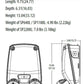 Lithonia INDL SP2200L UVOLT LTP EHO SDRT 11W Indura Damp Location Emergency Light, 2200 lumens, Spot Distribution, 120-347V, Lithium Iron Phosphate Battery, Self-Diagnostics, Remote Testing