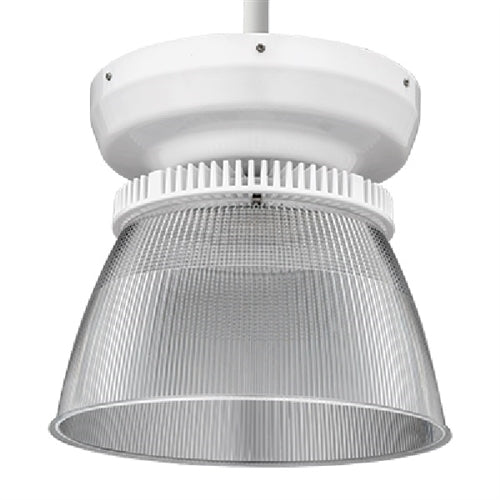 Lithonia JCBL 30000LM DALR ALFGL MVOLT GZ10 40K 80CRI PM Highbay LED 30,000 Lumens, Diffuse Aluminum Reflector, Flat Prismatic, 120-277V, 0-10V Dimming, 4000K, 80 CRI, Pendant Mount
