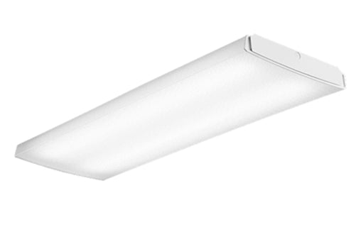 Lithonia LBL4 3000LM 80CRI 30K MIN10 GZT MVOLT E10W Low-Profile Curved-Basket LED Wraparound, 3000 Lumens, 80 CRI, 3000K, dims to 10%, Generic 0-10V Dimming, 120-277V, 10W Emergency Battery Pack