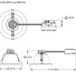 Lithonia LBR10 ALO4 SWW1 AR TRW LSS MWD MVOLT UGZ 10" Round Retrofit Downlight, 4000/4500/5000 Adjustable Lumen, Switchable CCT 3000/3500/4000/5000K, Clear Reflector, White Painted Flange, Semi-Specular Reflector, Medium Wide Dist, Dim to 10%