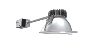 Lithonia LBR6 ALO2 SWW1 AR LSS WD MVOLT 90CRI UGZ 6" Round LED Retrofit Downlight, 1000/1500/2000 Lumen, 3000K-3500K-4000K-5000K, Clear Reflector, Self-Flanged Semi-Specular Reflector, Wide Distribution, 120-277V, 90 CRI, Dim to 10% 0-10V