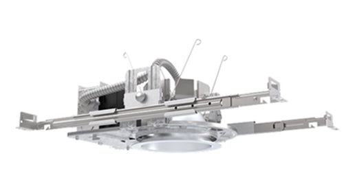 Lithonia LDN4 30/20 MVOLT GZ10 E10WCP HSG 4" Round LED Downlight, 3000K, 2000 Lumens, 0-10V Driver Dimming to 10%, 10W Emergency Battery Pack, Housing Only