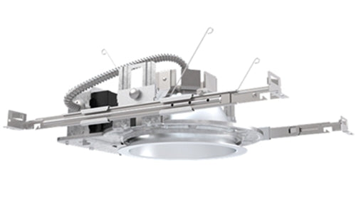 Lithonia LDN6 35/20 LO6AR LSS MVOLT GZ1 6" Downlight LED, 3500K, 2000 Lumens, Clear Semi-Specular Trim, 120-277V, 0-10V Driver Dims to 1%