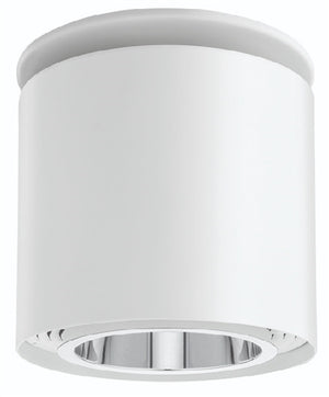 Lithonia LDN6CYL 30/30 LO6WR MVOLT GZ10 PM DWHG 6" Non-IC LED Cylinder Light, 3000K, 3000 Lumens, White Downlight Trim, 120-277V, 
