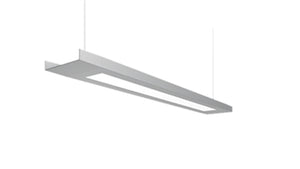 Lithonia PLN8 LLP 4FT MSL4 80CRI 35K ID1300LMF 30/70 SCT MIN1 MVOLT WHSG ZT FLEP F1/36A WHTCY WCRD DC Planar Indirect/Direct Light, Longest Length Possible, 4 Feet Run Length, 4' Section, 80 CRI, 3500K, 1300 Nominal Lumens Per Foot, White Satin