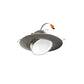 Lithonia RB4A SWW5 SNP 4" Adjustable LED Trim Kit, Switchable Color Temperature 2700K, 3000K, 3500K, 4000K, 5000K, Satin Nickel Paint