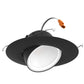 Lithonia RB56A SWW5 MB M6 9W 5"/6" Adjustable Switchable White LED Trim Kit, 800 Lumens, 2700K-5000K Switchable CCT, 90 CRI, 120V, Matte Black