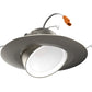 Lithonia RB56A SWW5 SNP M6 9W 5"/6" Adjustable Switchable White LED Trim Kit, 800 Lumens, 2700K-5000K Switchable CCT, 90 CRI, 120V, Satin Nickel Paint