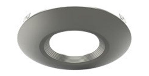 Lithonia RB56TRIM SNP R6 5/6" Baffle Trim Insert, Satin Nickel Paint Finish, Retail Pack of 6 Units