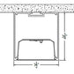 Lithonia S4SD LLP 8FT MSL4 80CRI 40K 1200LMF SCT MIN1 FLL MVOLT WHTT ZT 4' LED Surface Direct Pendant, 8' Run Length/ Section, 80 CRI, 4000K, 1200 Lumens/ Ft, Single Circuit Switch, Dim to 1%, Flush Lens, 120-277V, White Finish, 0-10V