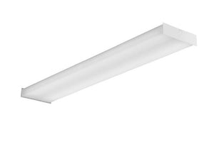Lithonia SBL4 4000LM 80CRI 40K MIN10 GZT MVOLT 4' Square-Basket LED Wraparound, 4000 Lumens, 80 CRI, 4000K, Dims to 10%, Generic 0-10V Dimming, 120-277V