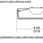 Lithonia SBL4 4000LM 80CRI 50K MIN10 GZT MVOLT 4' Square-Basket LED Wraparound, 4000 Lumens, 80 CRI, 5000K, Dims to 10%, Generic 0-10V Dimming, 120-277V