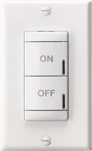 Lithonia SPODM WH Low Voltage One-Way SwitchPod Sensor Switch, No Dimming, 1 Switch/ Auto On, Standard Temperature/ Humidity, White