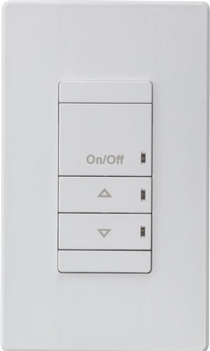 Lithonia SPODMRA MWO D BK Switchpod Dimming Switch with Multi-way (3-Way) Operation, 120-277V, 0-10 VDC Dim Level, Black