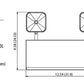 Lithonia TCU 750L HO M4 Steel Emergency Light, 120-347V, 50-60Hz, 775 Lumens, 6.6W Remote Capacity