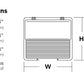 Lithonia TWH LED ALO 40K T3M MVOLT DWHXD LED Wall Luminaire, Adjustable Light Output, 4000K, Type III Medium Distribution, 120-277V, White