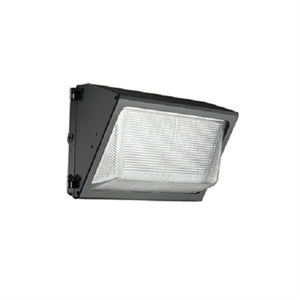 Lithonia TWR1 LED 1 40K MVOLT 33W Glass Refractor LED Outdoor Rectangular Die-Cast Wall Pack, 3400 Lumens, 4000K, 120-277V, No Controls, Dark Bronze Finish