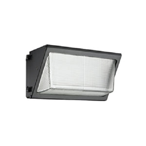 Lithonia TWR2 LED 1 50K MVOLT DDB 79W Glass Refractor LED Outdoor Rectangular Die-Cast Wall Pack, 5100 Lumens, 5000K, 120-277V, No Controls, Dark Bronze Finish
