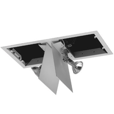 Lithonia VEL1270 H3512 12V 70W Concealed Emergency Lighting Unit, Double Door, 35W/12V Halogen MR16