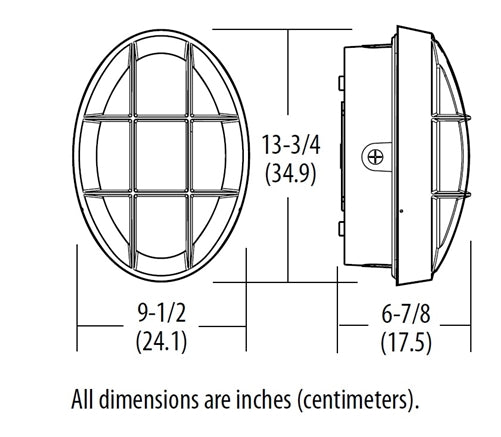 Lithonia VGO5C 25LED 120 DWHG LPI 25W Vandal-Resistant Cast Housing LED Wallpack, 3500K Color Temperature, Polycarbonate Lens, 120V, Lamp Included, Dark Bronze