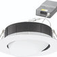 Lithonia WF4 ADJ LED 30K40K50K 90CRI MW 4" Gimbal Wafer Housing-Free LED Downlight, IC/ Non-IC, New Construction/ Remodel, Switchable Color Temperature, 3000K,4000K, 5000K, 90 CRI, Matte White