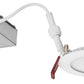 Lithonia WF4 LED 27K30K35K 90CRI MB M6 10.5W 4" Wafer-Thin Housing-Free LED Downlight, Switchable 2700K, 3000K, 3500K, 90 CRI, Matte Black