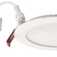 Lithonia WF6 LED 40K MVOLT MW M6 6" Wafer-Thin Housing-Free LED Downlight, Baffle Trim, 4000K, 120-277V, Matte White