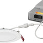 Lithonia WF6 LED 27K30K35K MVOLT 90CRI MW 6" Round Wafer-Thin Housing-Free LED Downlight, IC/ Non-IC, New Construction/ Remodel, Switchable Color Temperature, 2700K, 3000K, 3500K, 120-277V, 90 CRI,