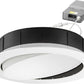 Lithonia WF6 ADJ SWW5 90CRI MW 6" Gimbal Wafer-Thin Housing-Free LED Adjustable Downlight, New Construction/ Remodel, Switchable Color Temperature, 2700K-5000K, 90 CRI, Matte White