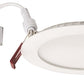 Lithonia WF6 LED 27K30K35K 90CRI MB M6 14W 6" Wafer-Thin Housing-Free LED Downlight, Switchable 2700K, 3000K, 3500K, 90 CRI, Matte Black