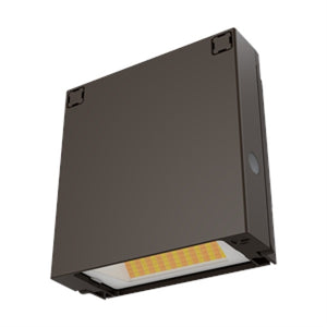 Lithonia WPX0 LED ALO SWW2 MVOLT PE DDBXD 850-1650 Lumens, Switchable 3000K/4000K/5000K Color Temperature, 120-277V, On/Off Photocell, Dark Bronze