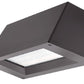 Lithonia WST LED P3 30K VF 277 PE E7WC DDBXD 50W LED Outdoor Decorative Trapezoid Architectural Sconce, 3000K, Visual Comfort Forward Throw Distribution, 120-277V, Photoelectric, 7W Emergency Battery Back up