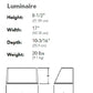 Lithonia WST LED P3 30K VF 277 PE E7WC DDBXD 50W LED Outdoor Decorative Trapezoid Architectural Sconce, 3000K, Visual Comfort Forward Throw Distribution, 120-277V, Photoelectric, 7W Emergency Battery Back up