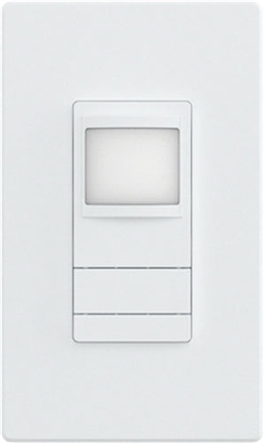 Lithonia WSXA SA WH Wall Switch Occupancy and Daylighting Sensor, PIR, Manual On (Default) or Automatic On, 120-277V, White