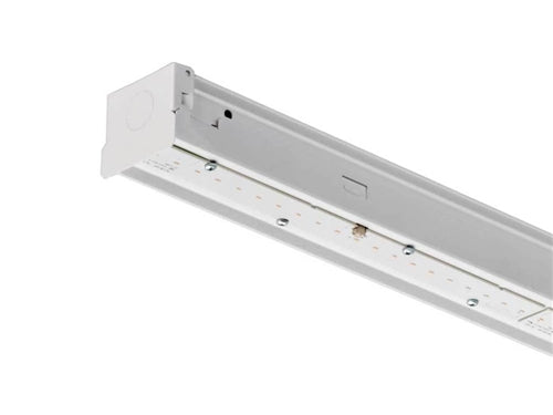Lithonia ZL1N L48 5000LM FST MVOLT 35K 80CRI WH 5000 Lumens 3500K 4ft LED Strip Light Fixture Frosted Lens 34 Watts 2-Lamp T8 Equal 120-277V